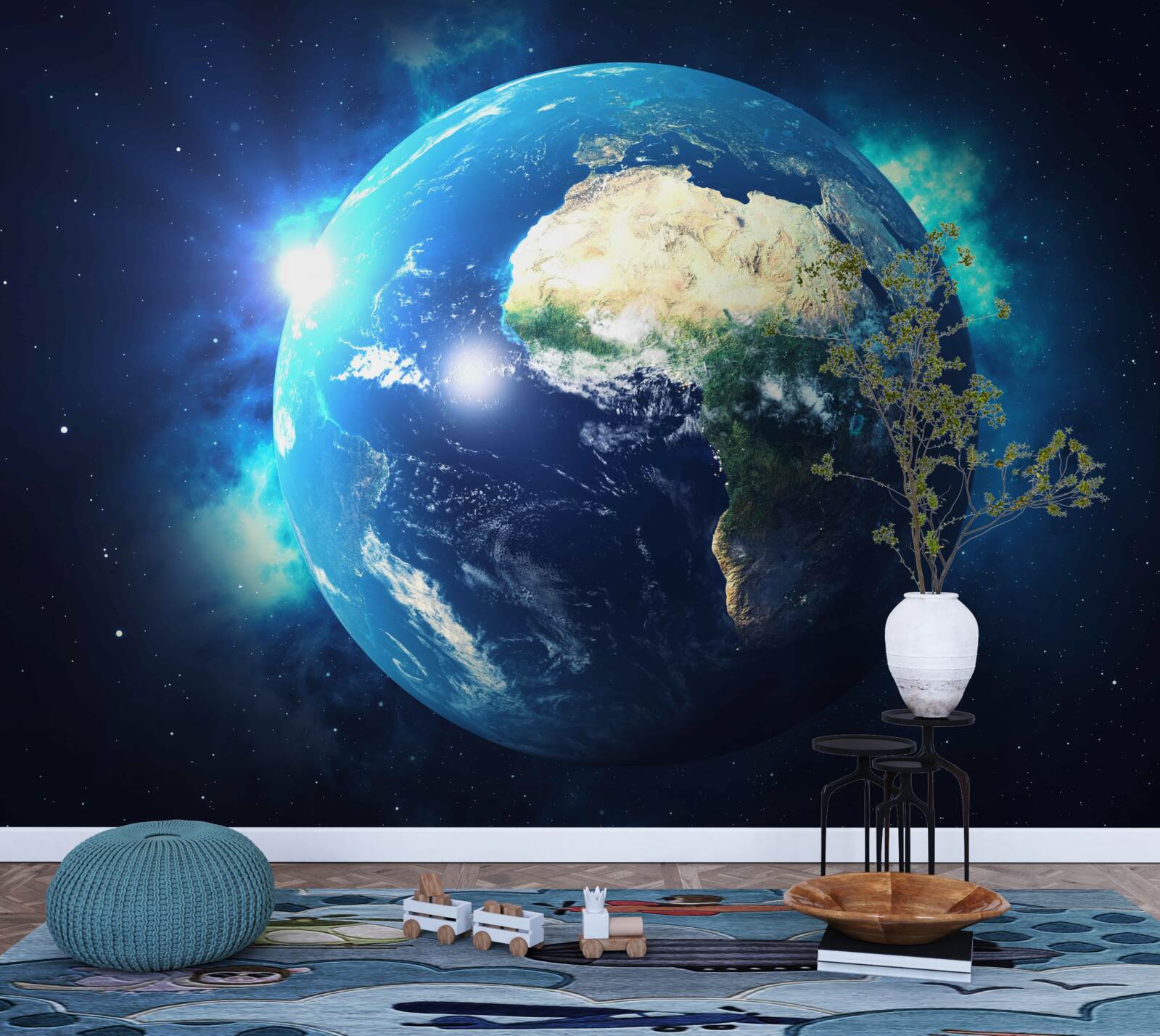 Fototapeta Afrika a planéta Zem