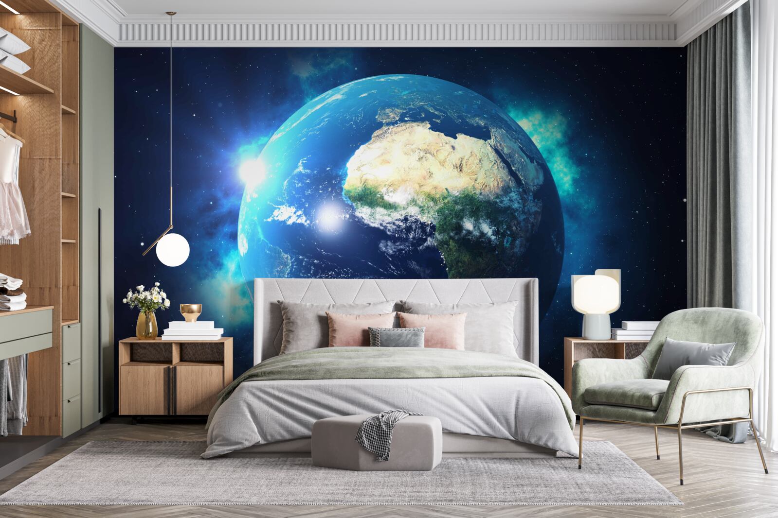 Fototapeta Afrika a planéta Zem