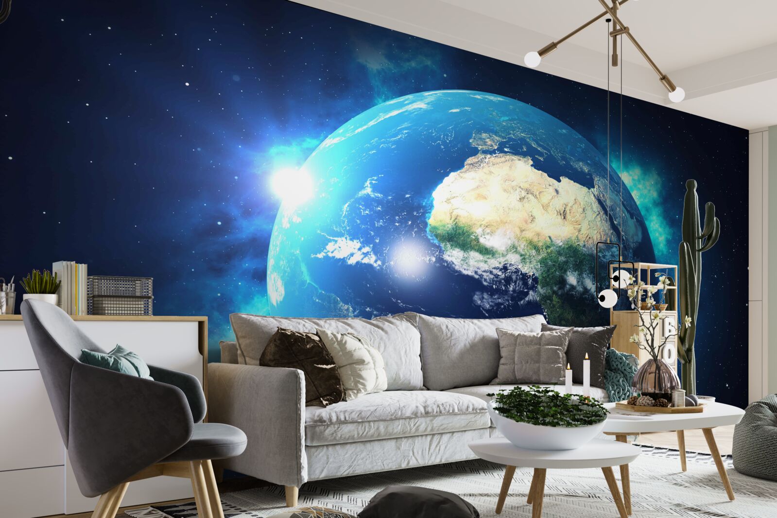 Fototapeta Afrika a planéta Zem