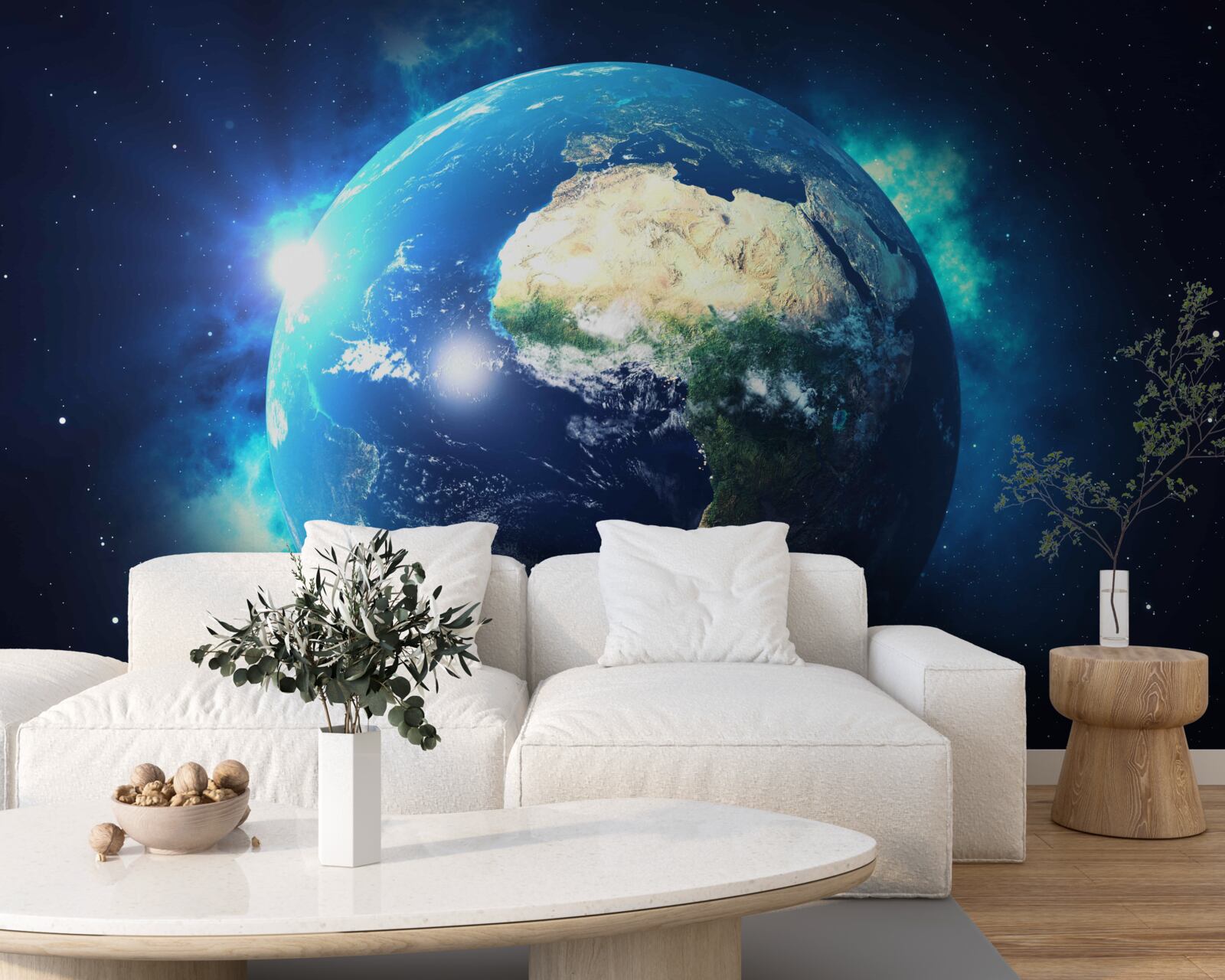 Fototapeta Afrika a planéta Zem