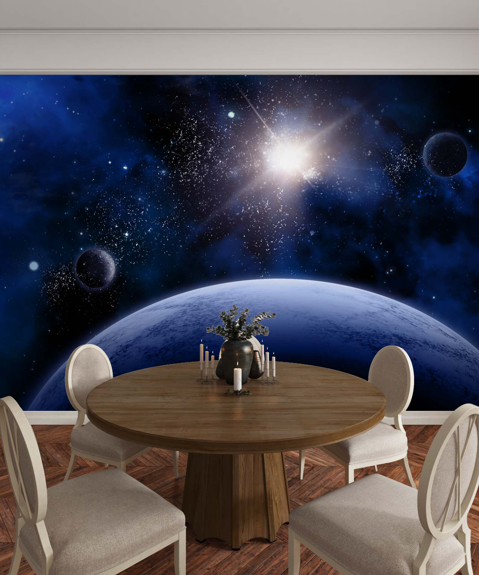 Fototapeta Žiarivá vesmírna hviezda