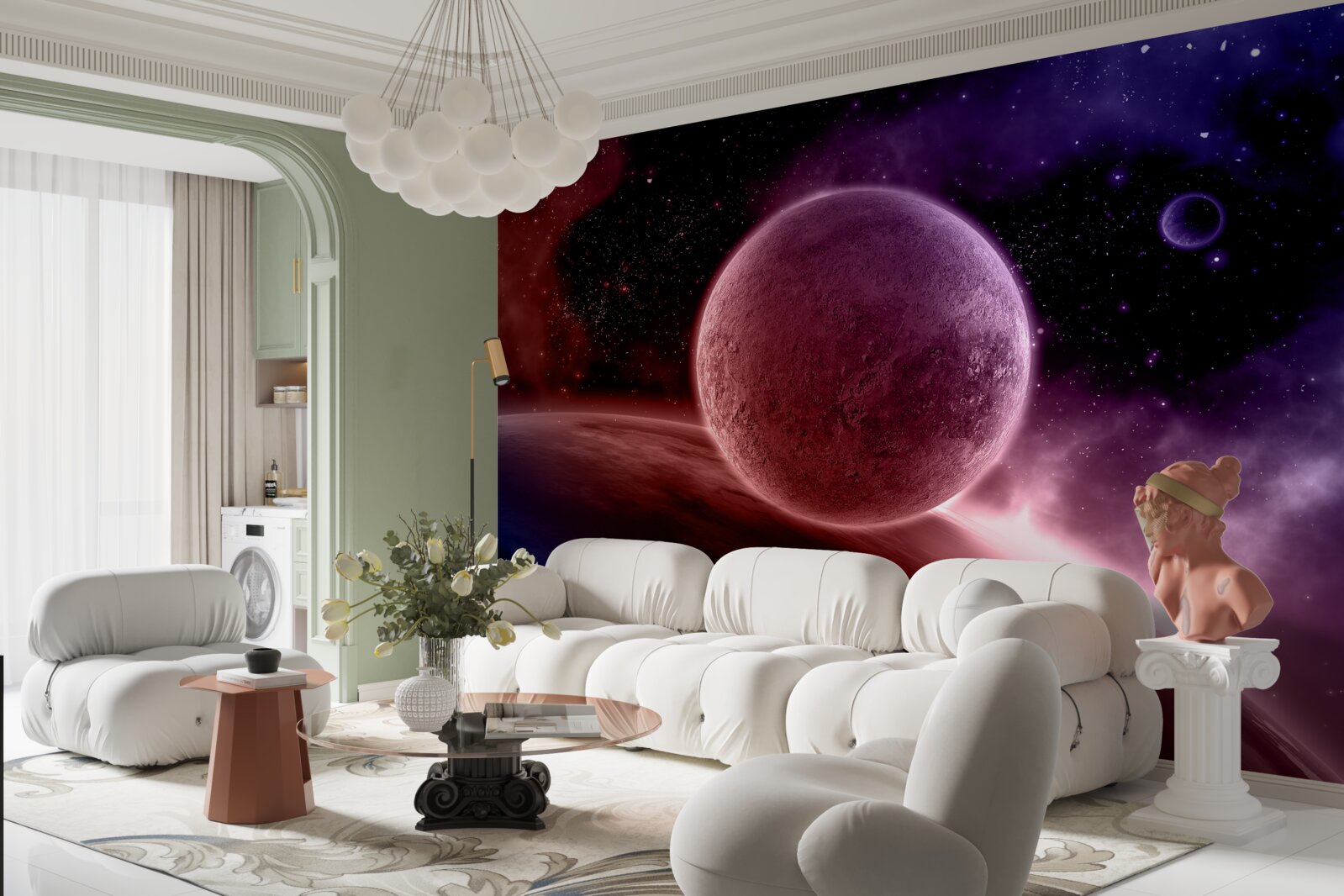 Fototapeta neobjavené planéty nášho vesmíru