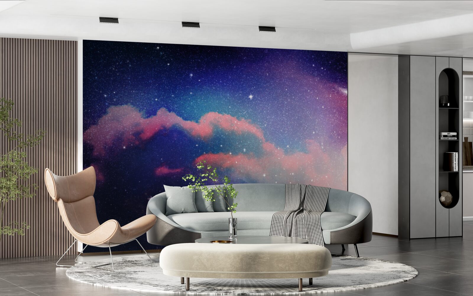 Fototapeta hviezdy a prúdy hviezdneho prachu