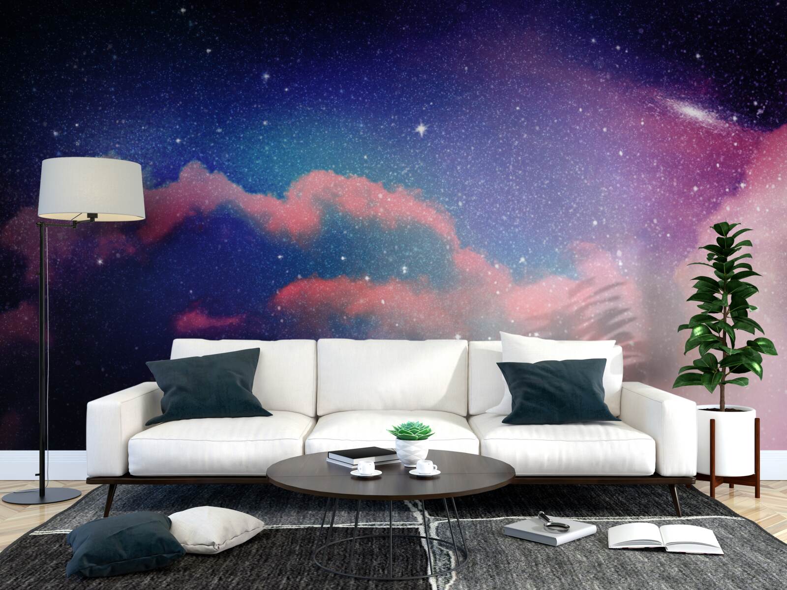 Fototapeta hviezdy a prúdy hviezdneho prachu