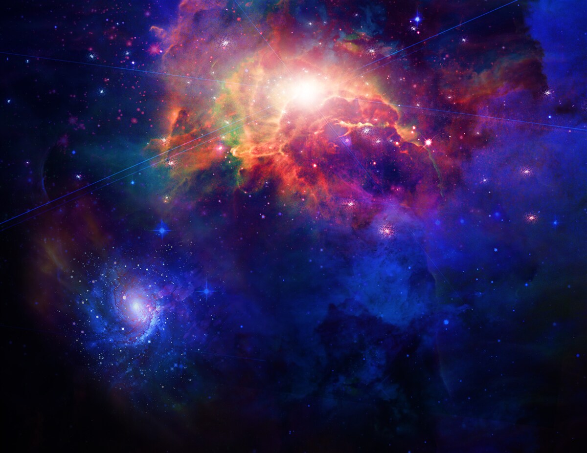 Fototapeta hĺbka vesmírnej hmloviny