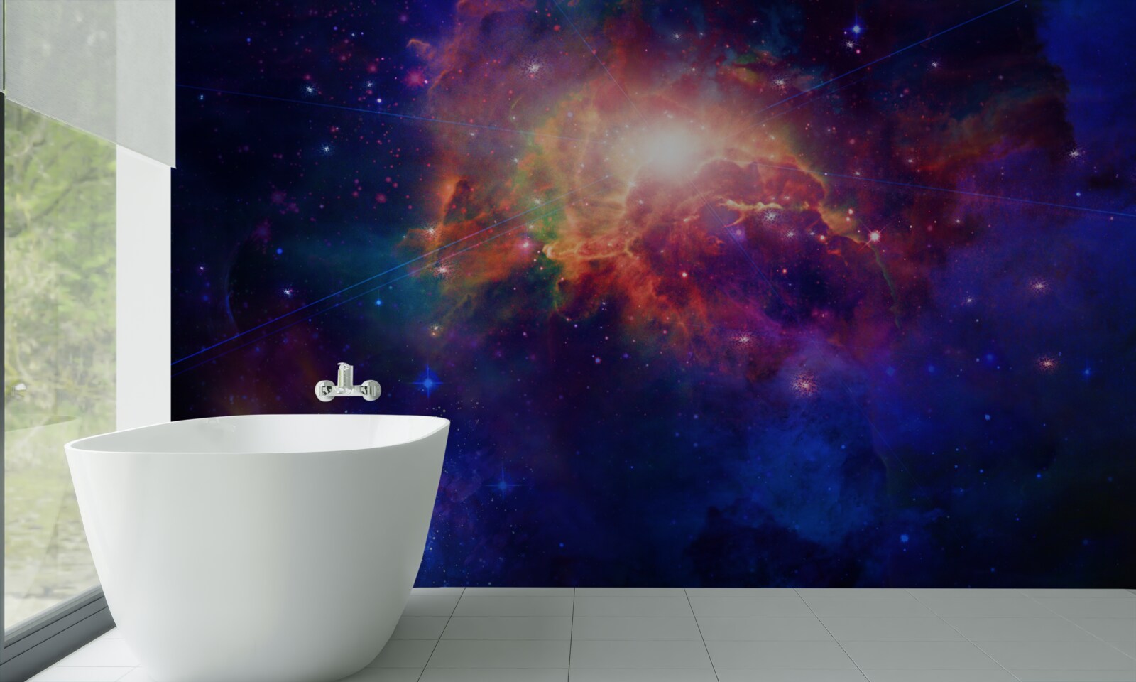 Fototapeta hĺbka vesmírnej hmloviny