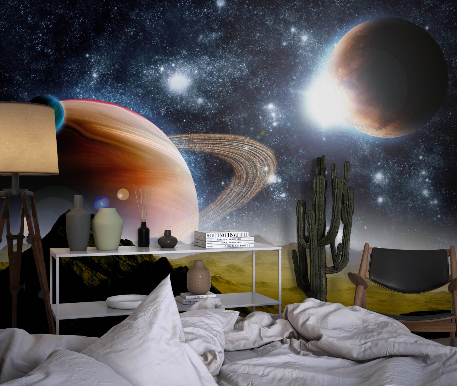 Fototapeta vesmírne planéty