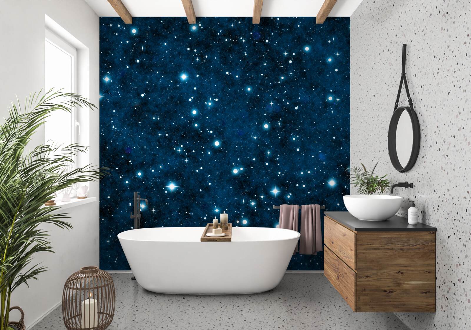 Fototapeta hviezdy na oblohe, malé aj veľké