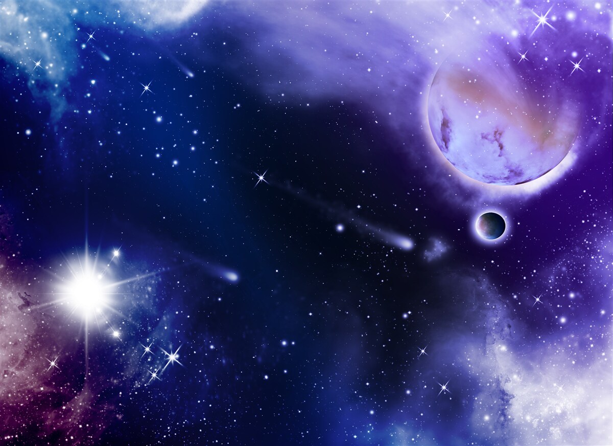 Fototapeta hviezdny priestor