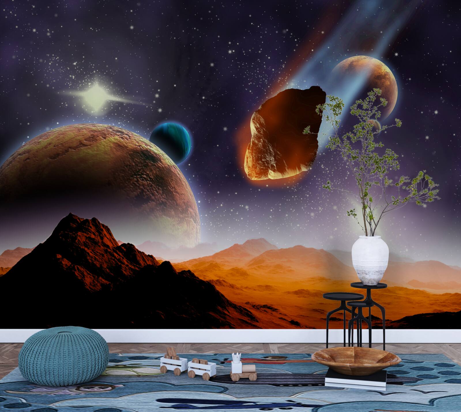 Fototapeta Mars pod nebom