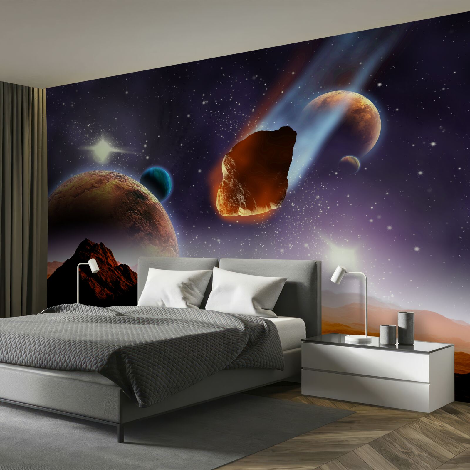 Fototapeta Mars pod nebom