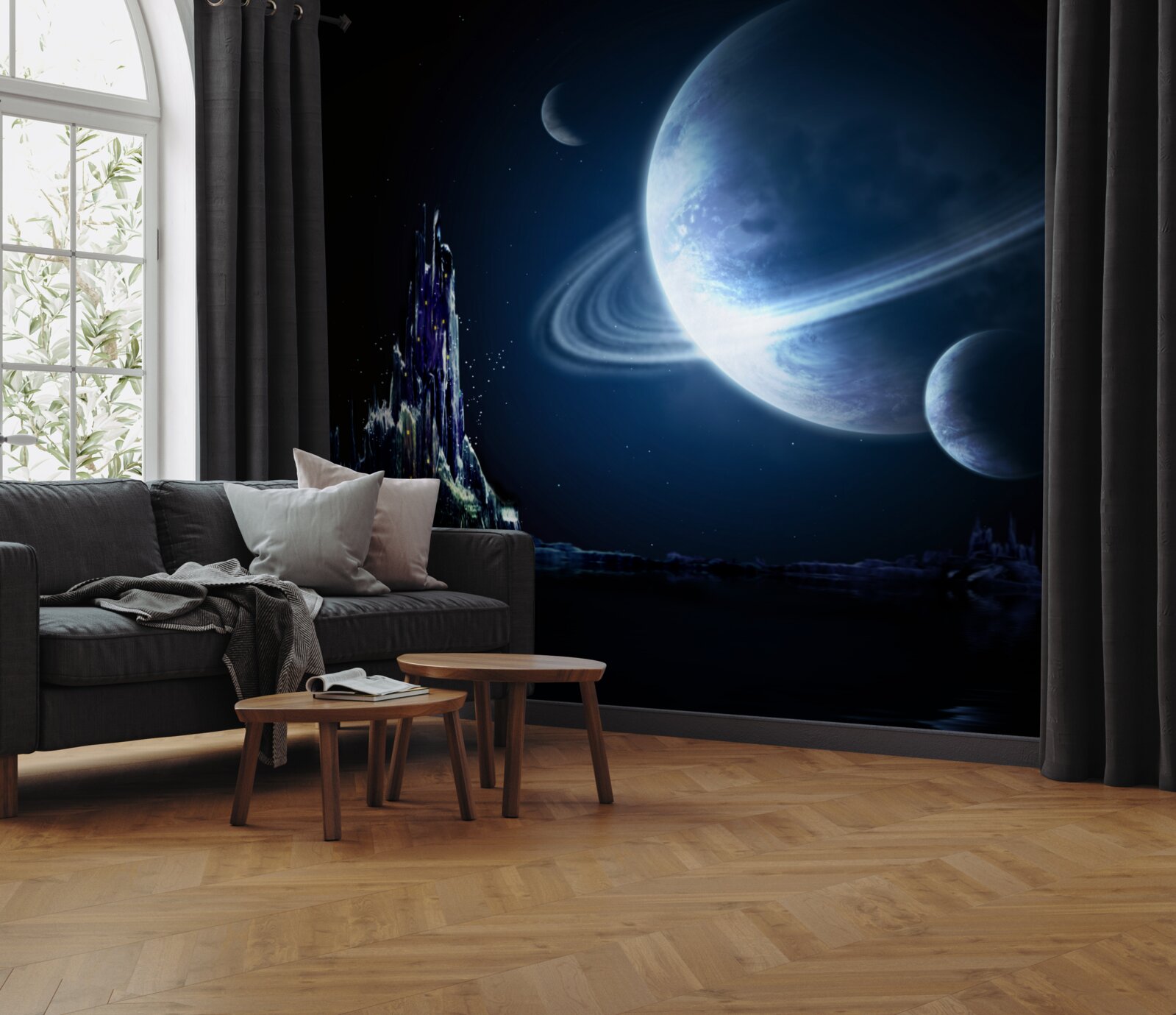 Fototapeta úchvatný priestor v noci