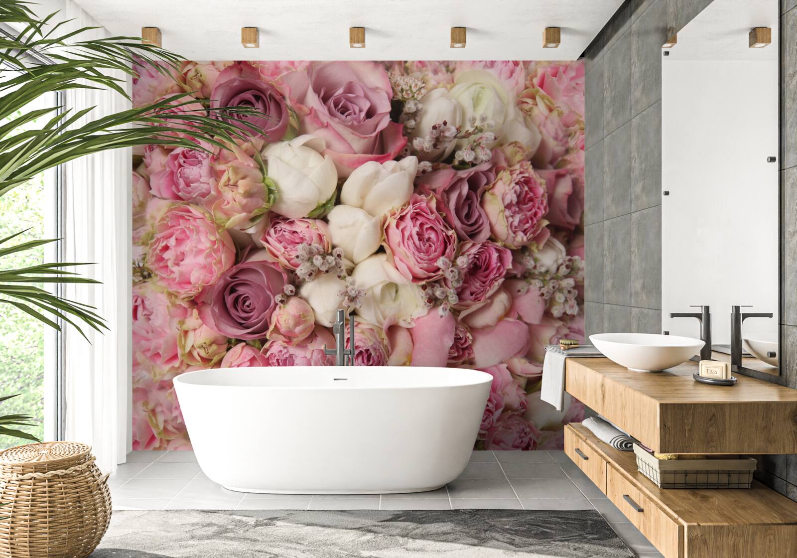 Fototapeta nádherná kytica pozostávajúca z mnohých rôznych kvetov