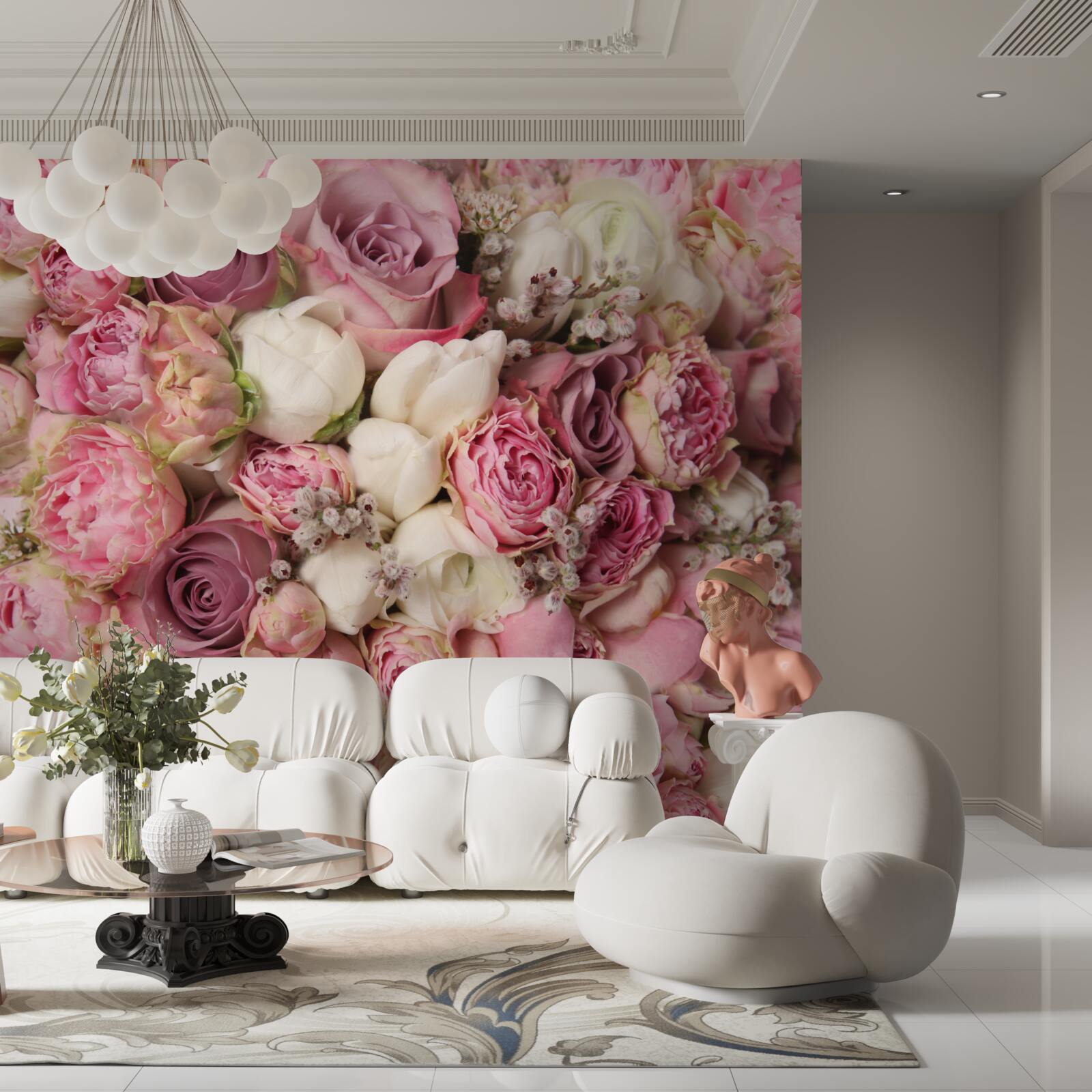 Fototapeta nádherná kytica pozostávajúca z mnohých rôznych kvetov