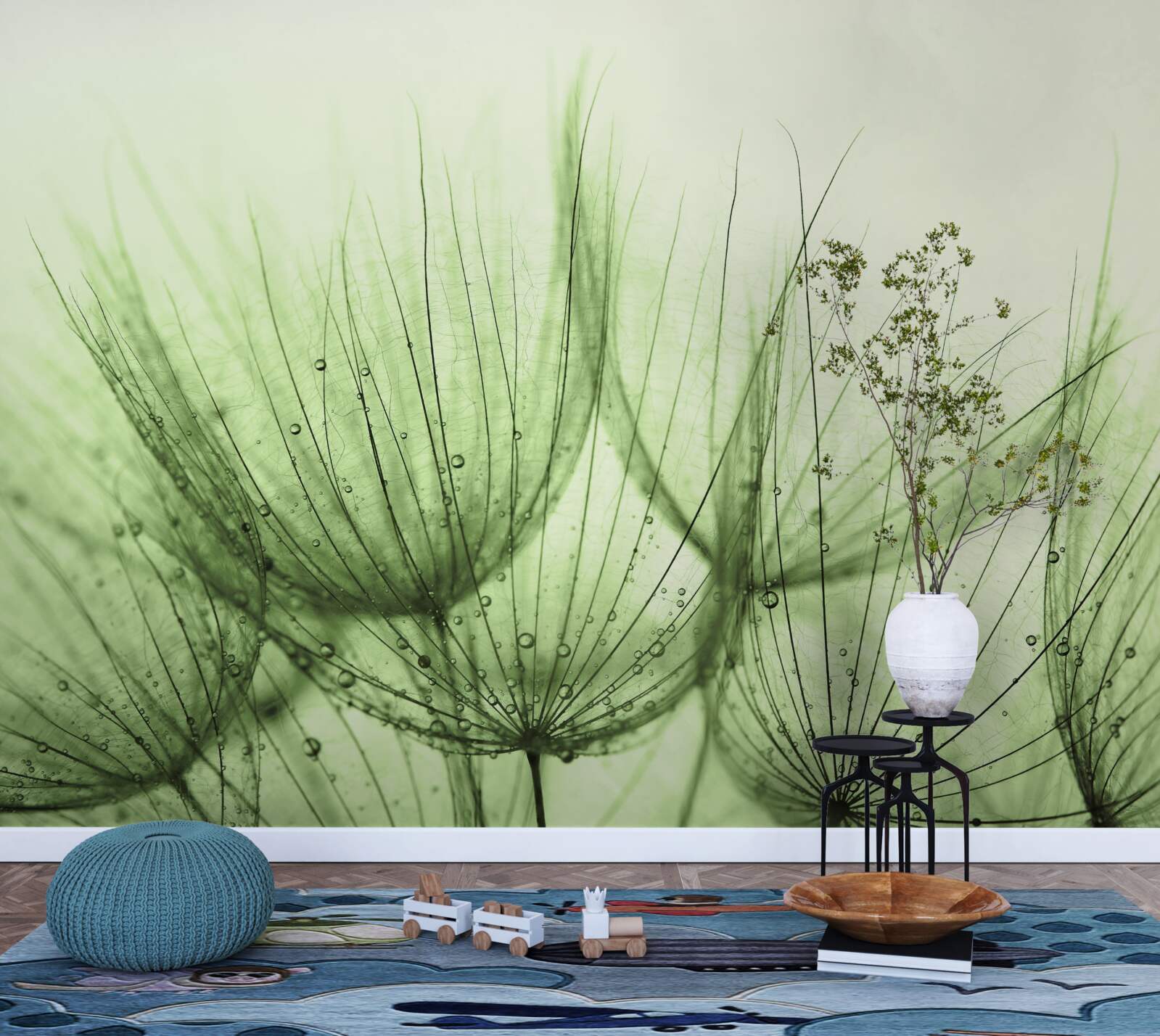 Fototapeta zbierka vzdušných púpav