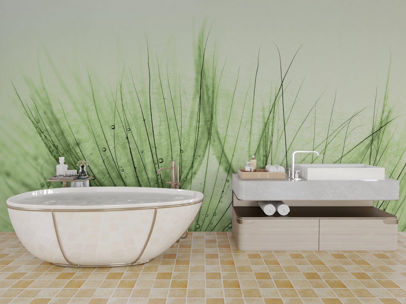 Fototapeta zbierka vzdušných púpav