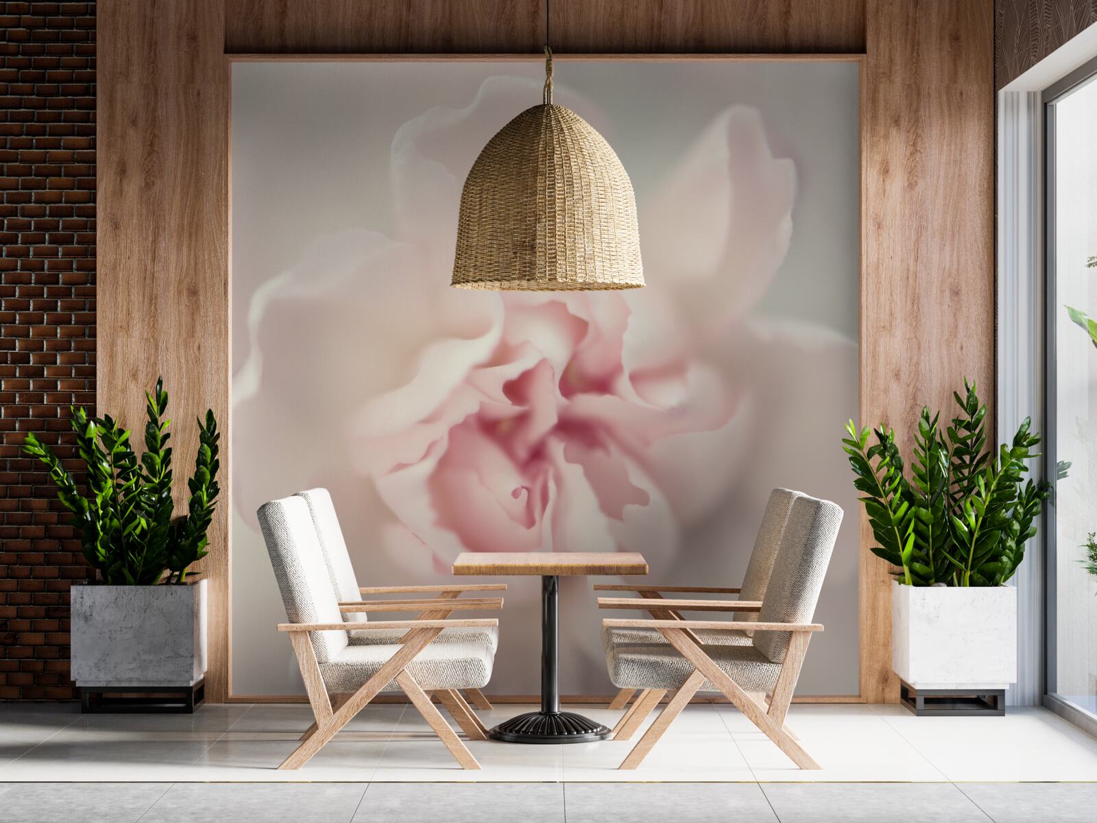 Fototapeta púčik v jemných odtieňoch ružovej