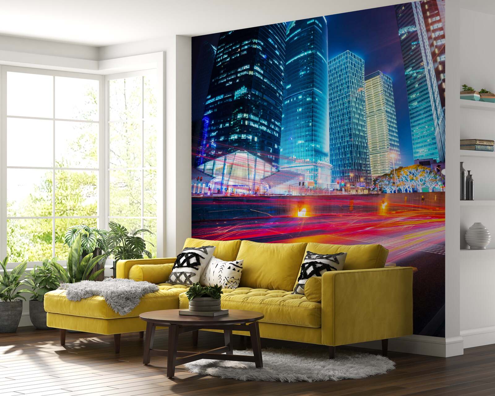 Fototapeta nočná krajina metropoly