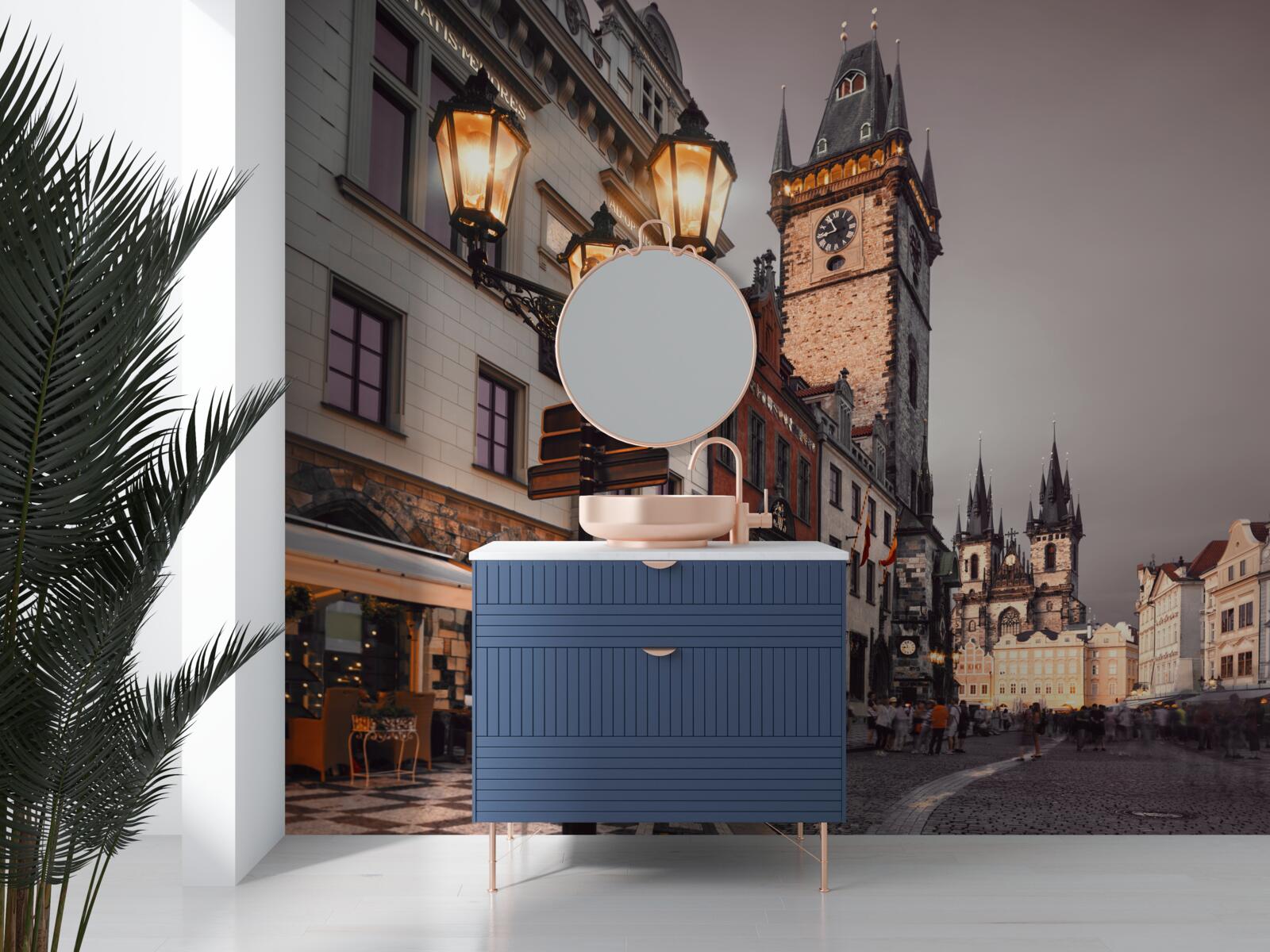 Fototapeta ulica v Prahe, ktorá dýcha útulnosťou