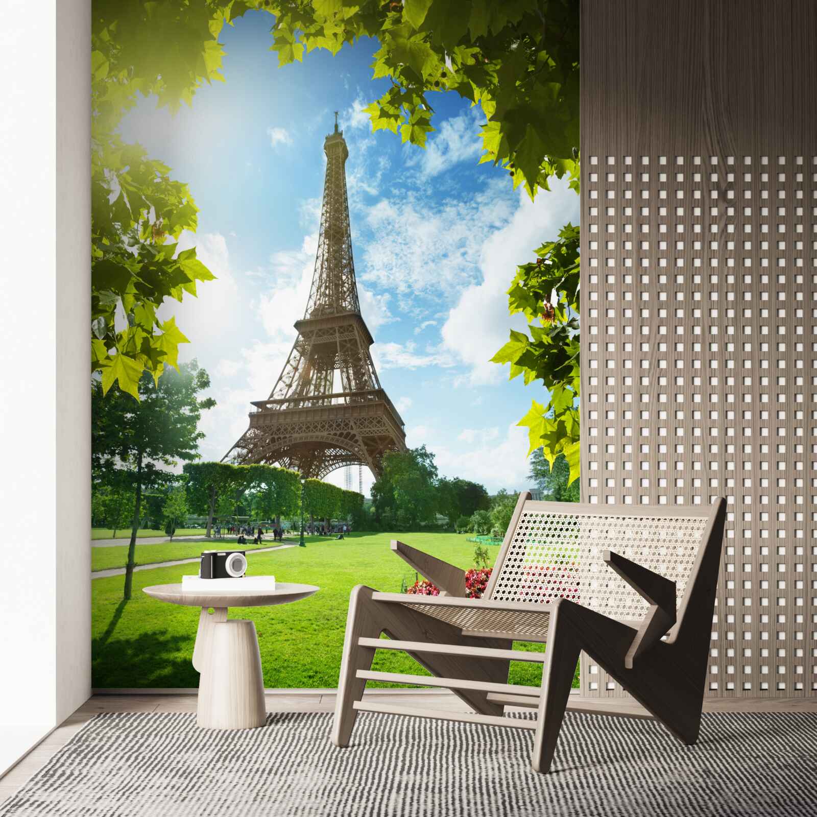 Fototapeta úchvatná panoráma Eiffelovej veže