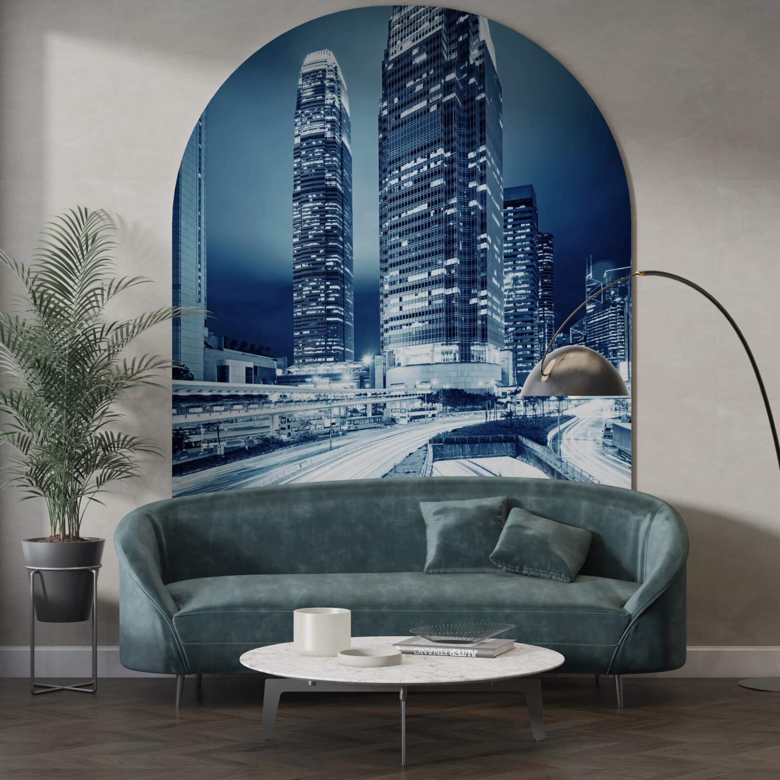 Fototapeta Cesta vedúca k mrakodrapom