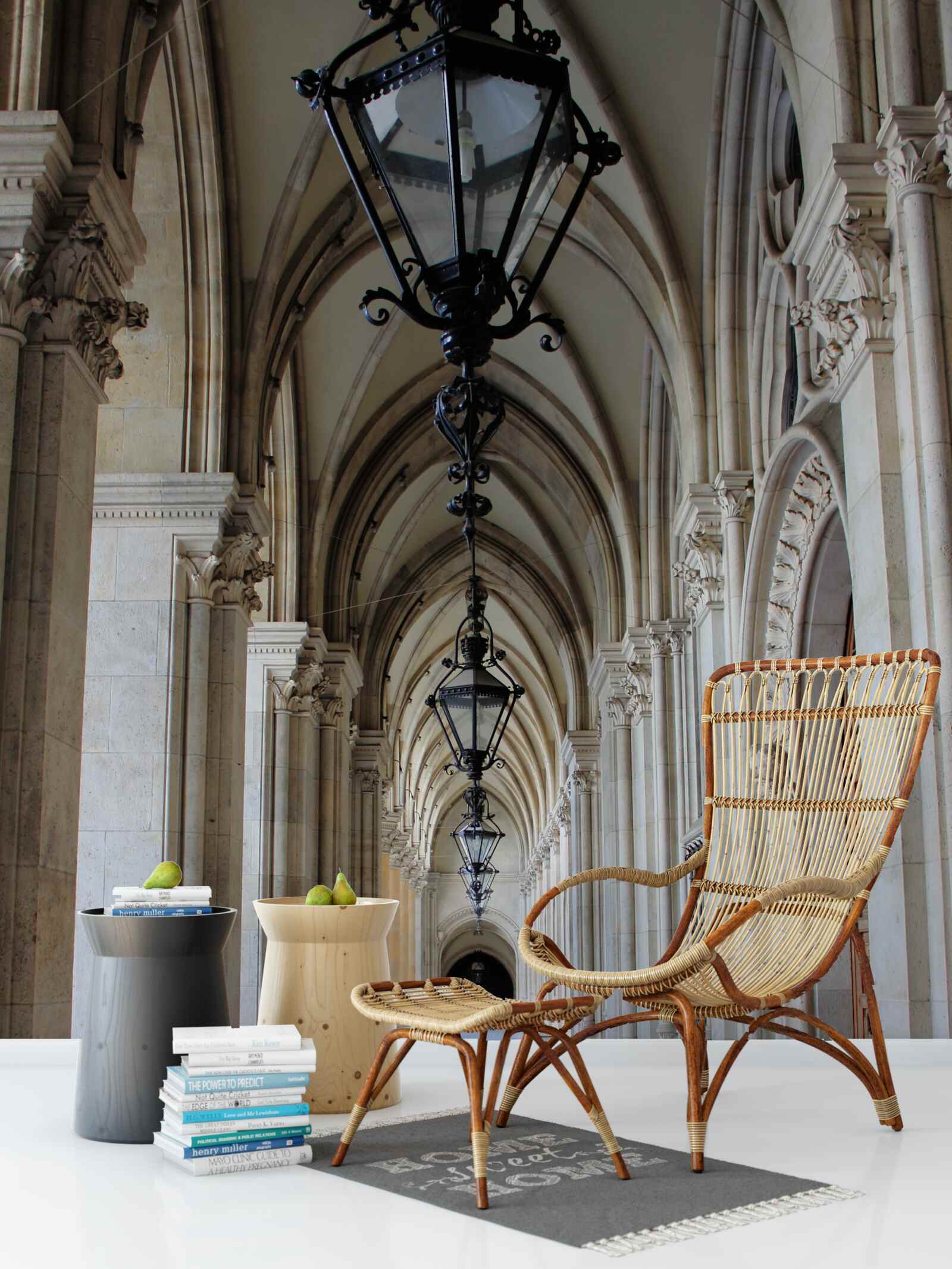 Fototapeta gotické oblúky viedenskej mestskej rady