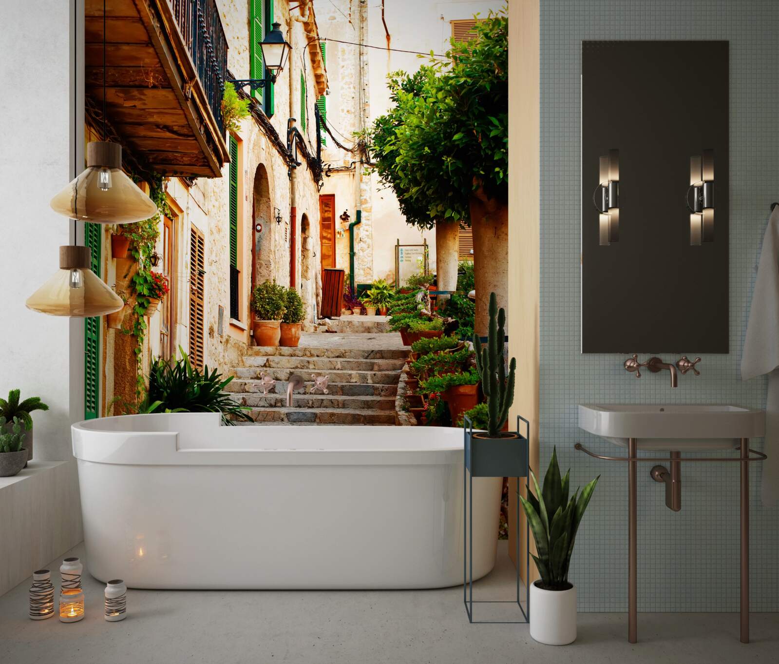 Fototapeta kamenné schody pre súkromné ​​byty