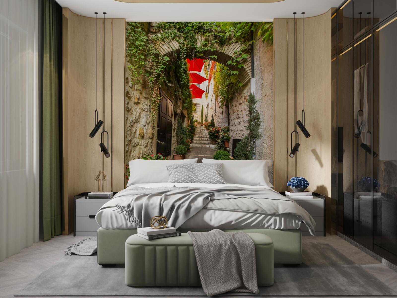 Fototapeta Oblúk z kameňa na starej ulici