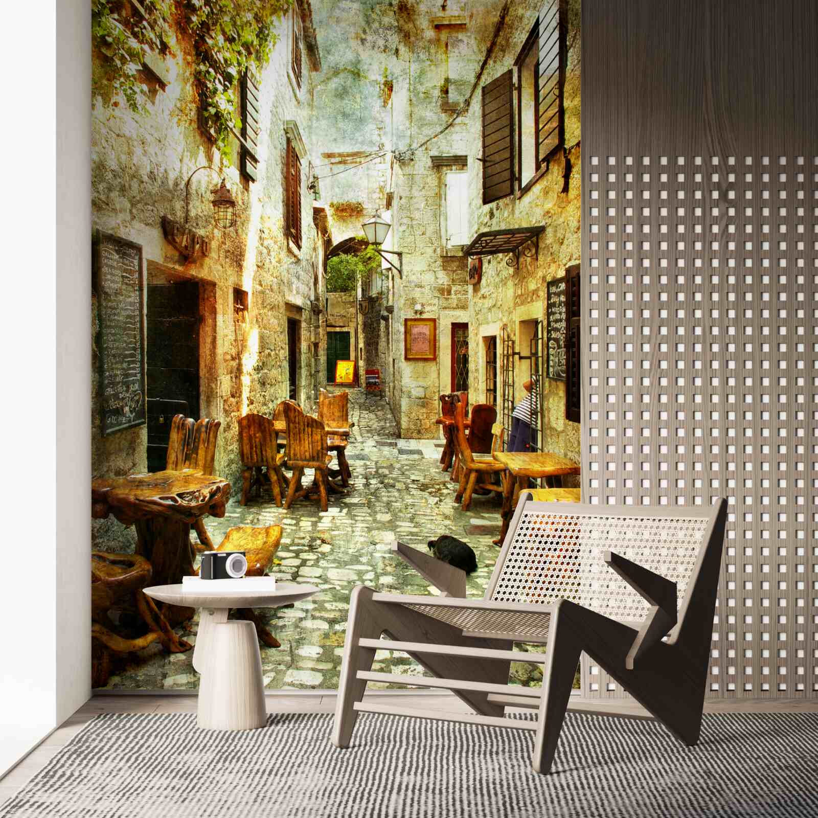 Photo wallpaper Ulice