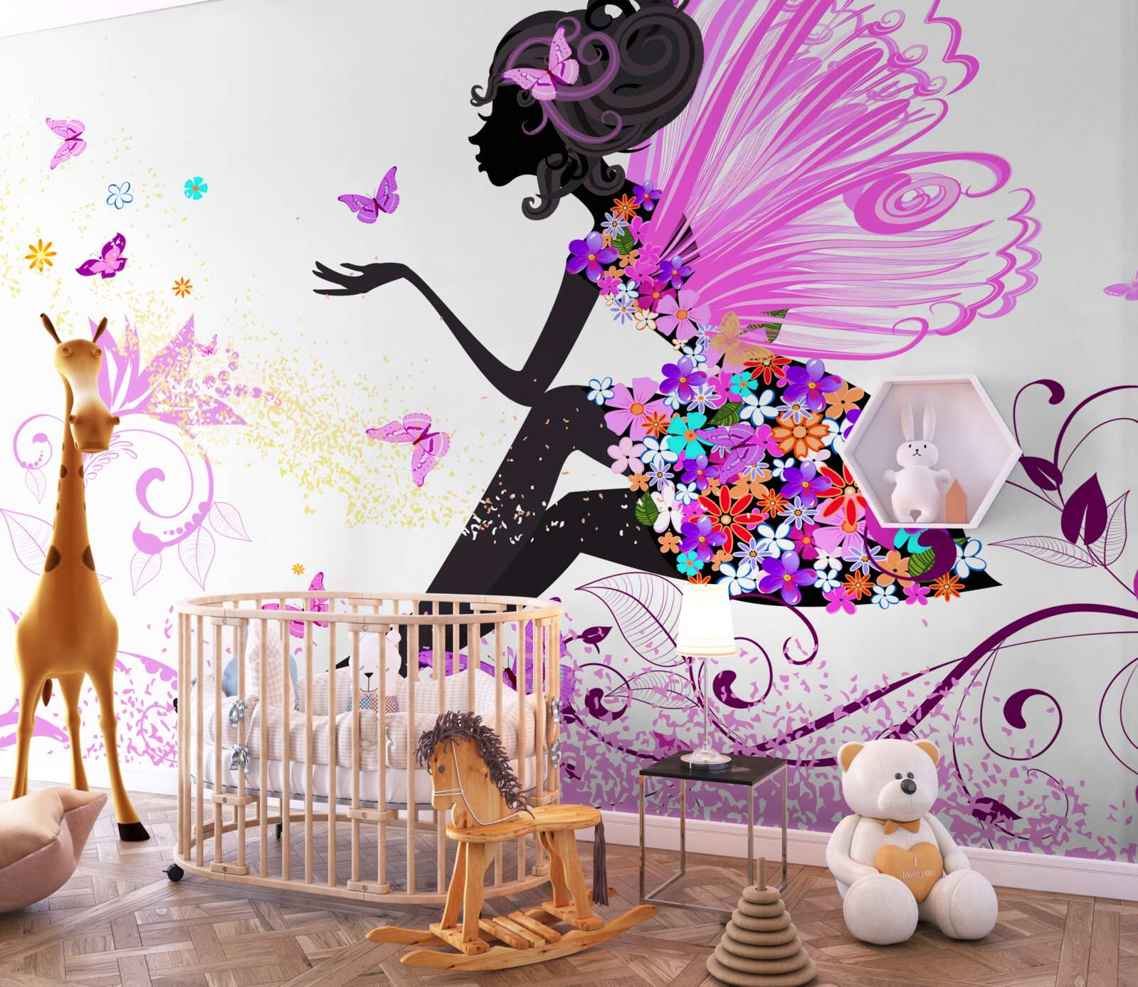 Fototapeta víla jarných kvetov