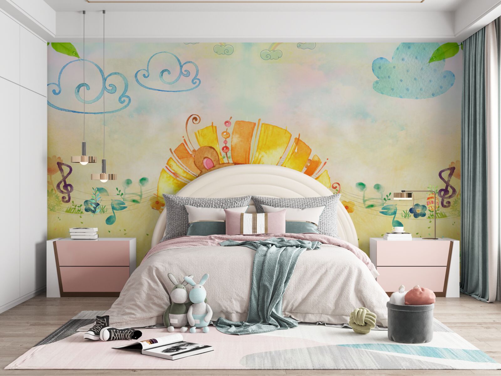 Fototapeta na lúke sa spokojne usmieva mladý lev