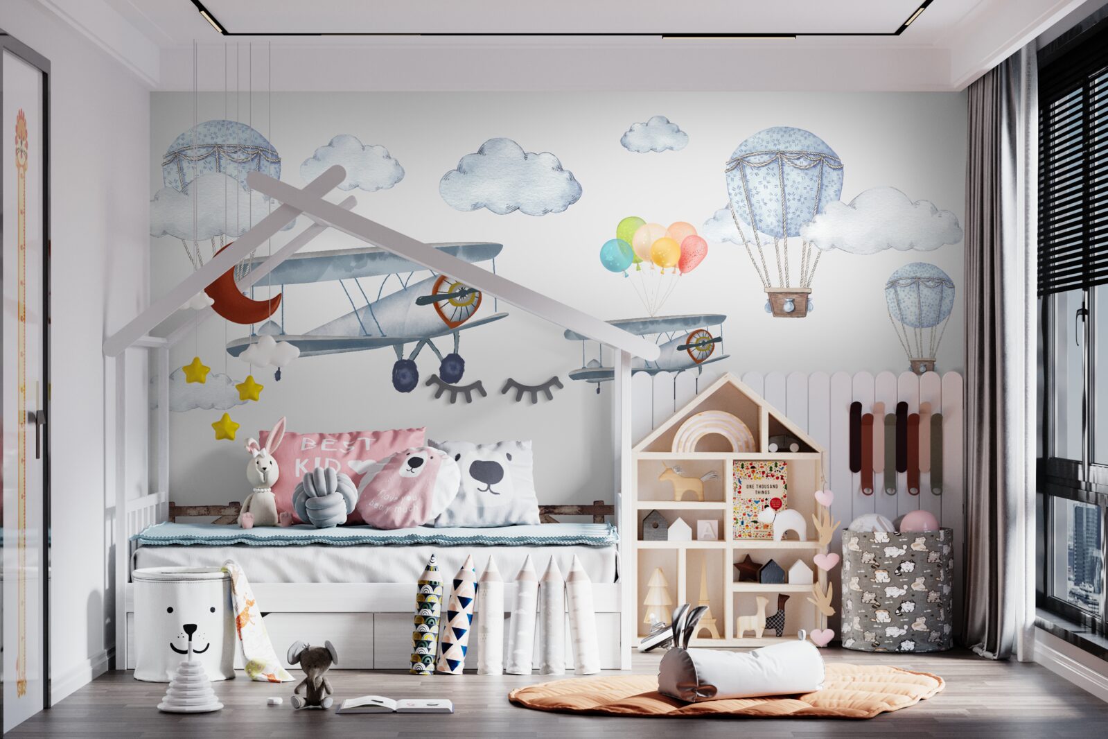 Fototapeta cesta po oblohe