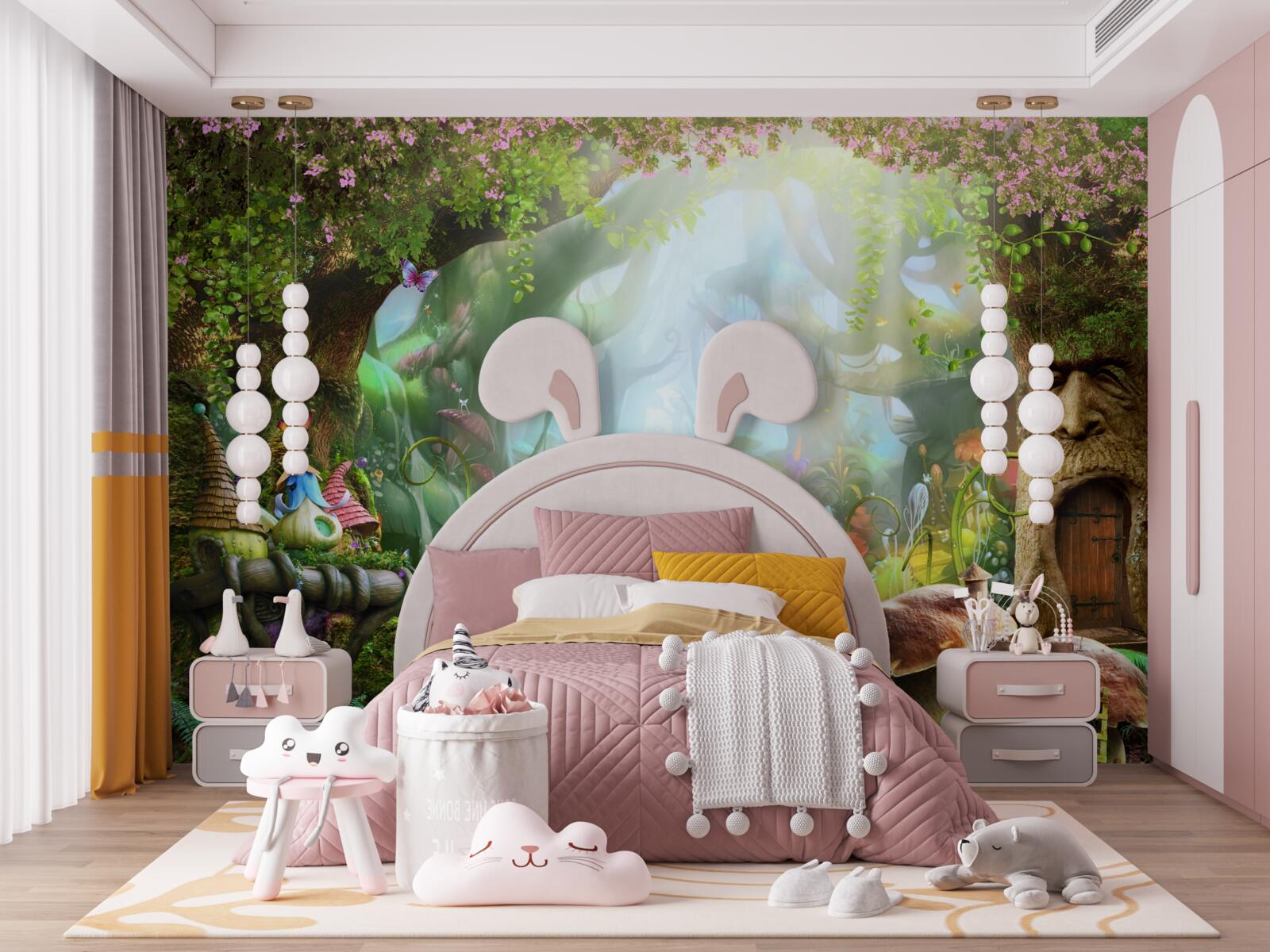 Fototapeta fascinujúci rozprávkový les