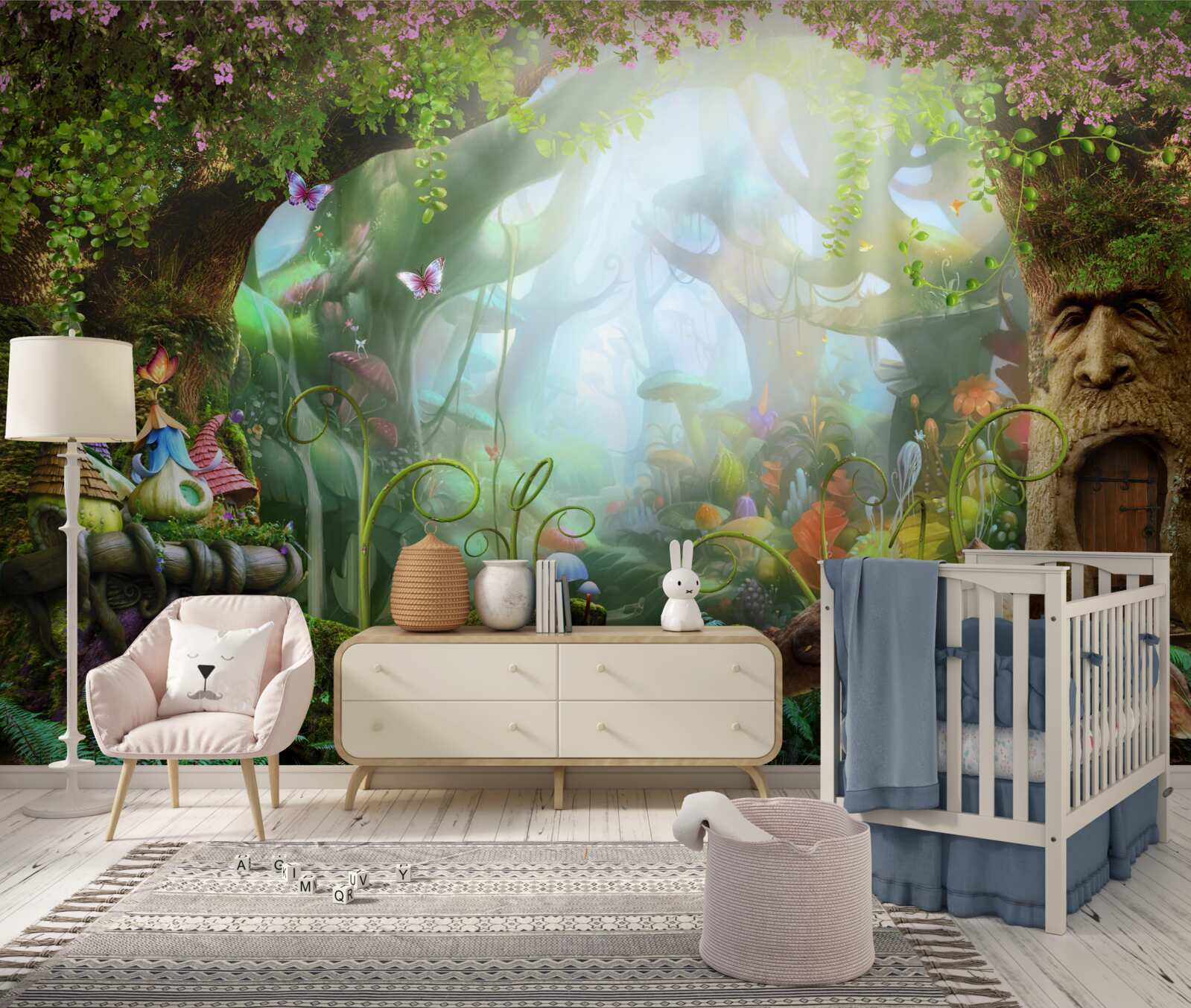 Fototapeta fascinujúci rozprávkový les