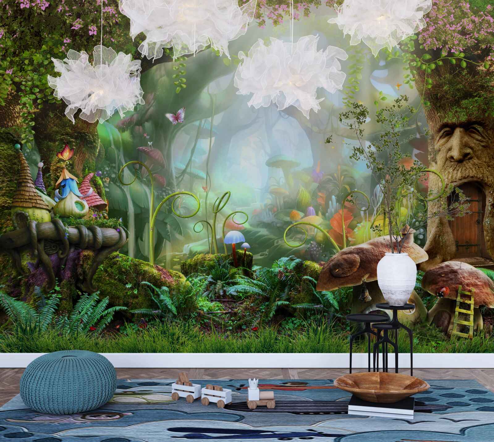 Fototapeta fascinujúci rozprávkový les