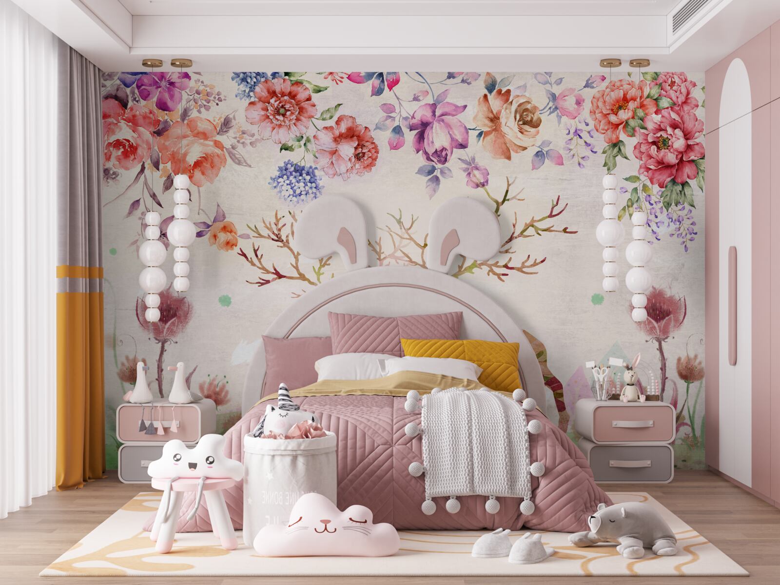 Fototapeta farebný jeleň