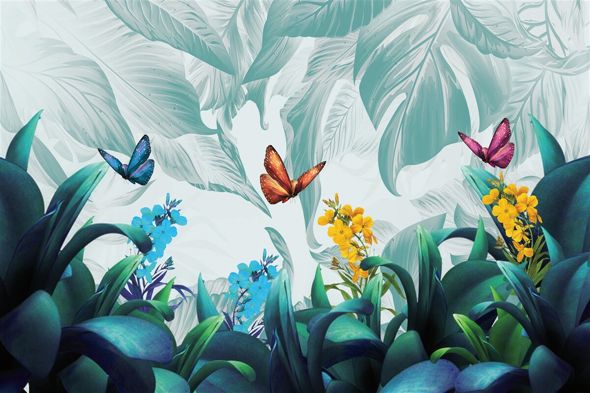 Fototapeta lietajúce motýle žijú v trópoch