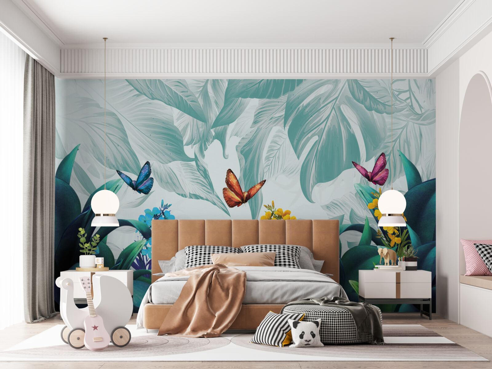 Fototapeta lietajúce motýle žijú v trópoch