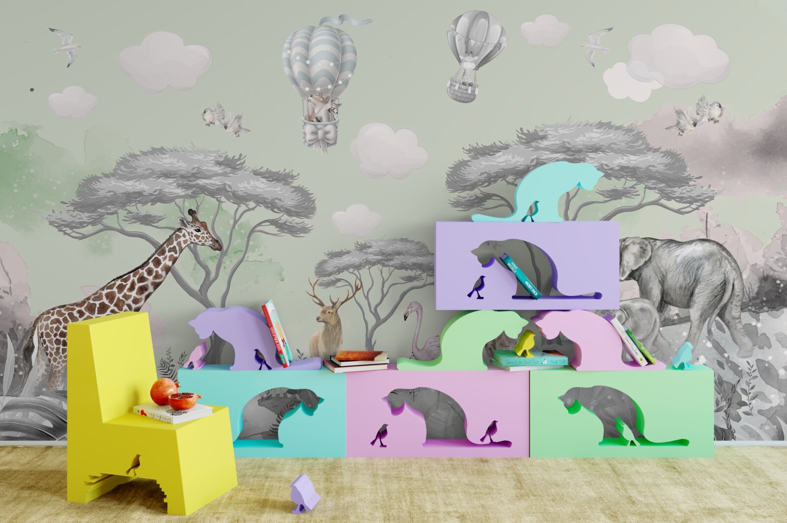 Fototapeta zvierat vo voľnej prírode