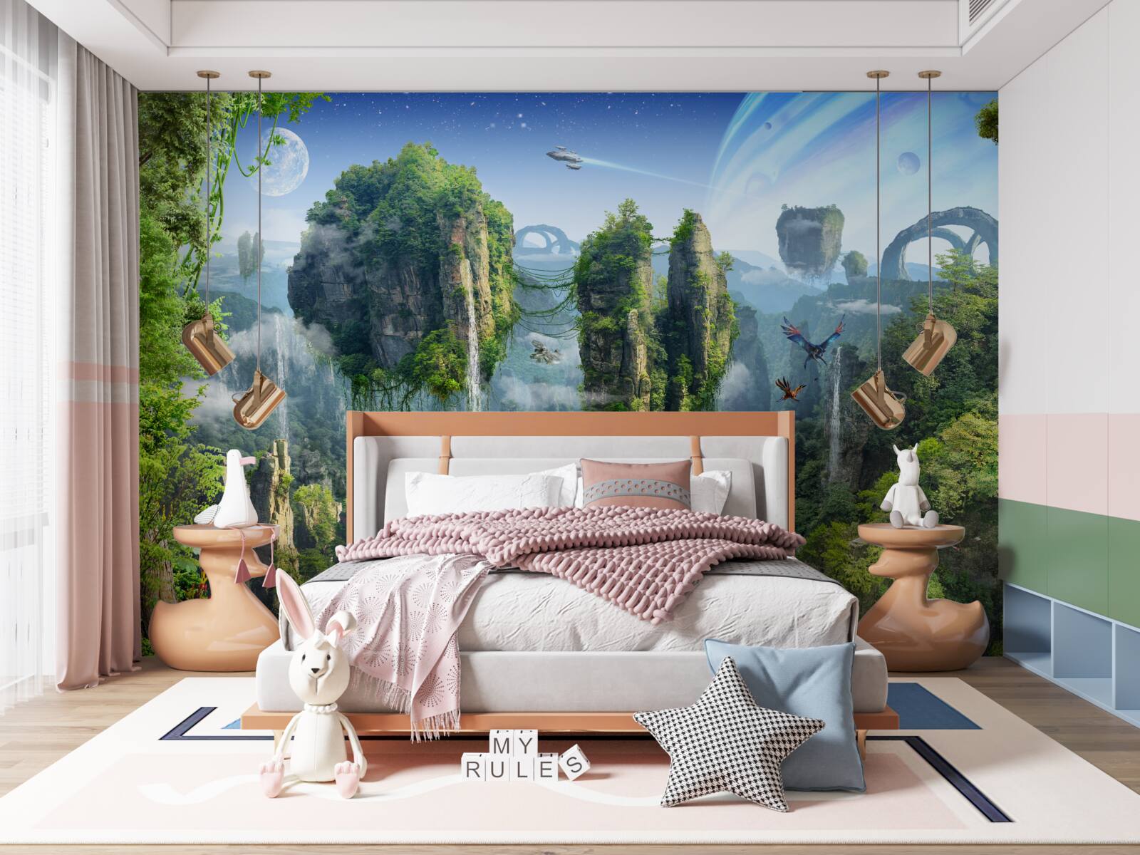 Fototapeta magická planéta pandora