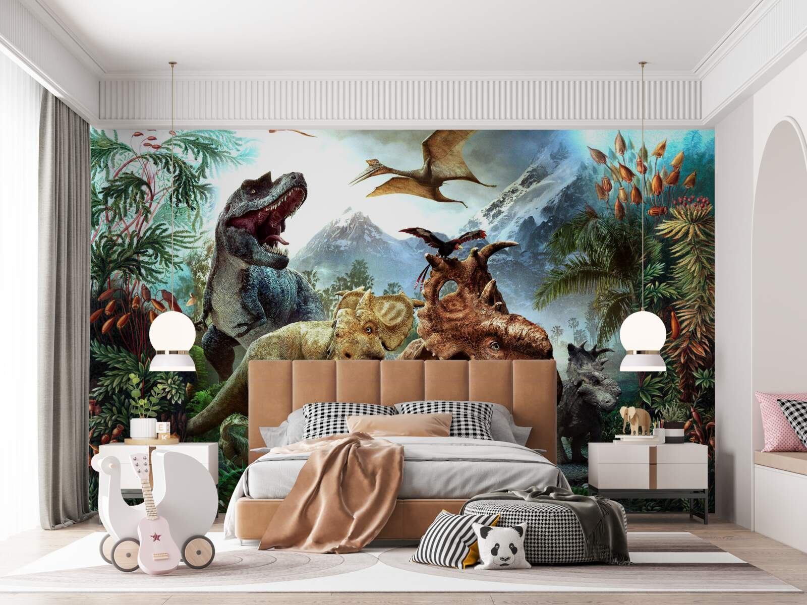 Fototapeta Jurské dinosaury