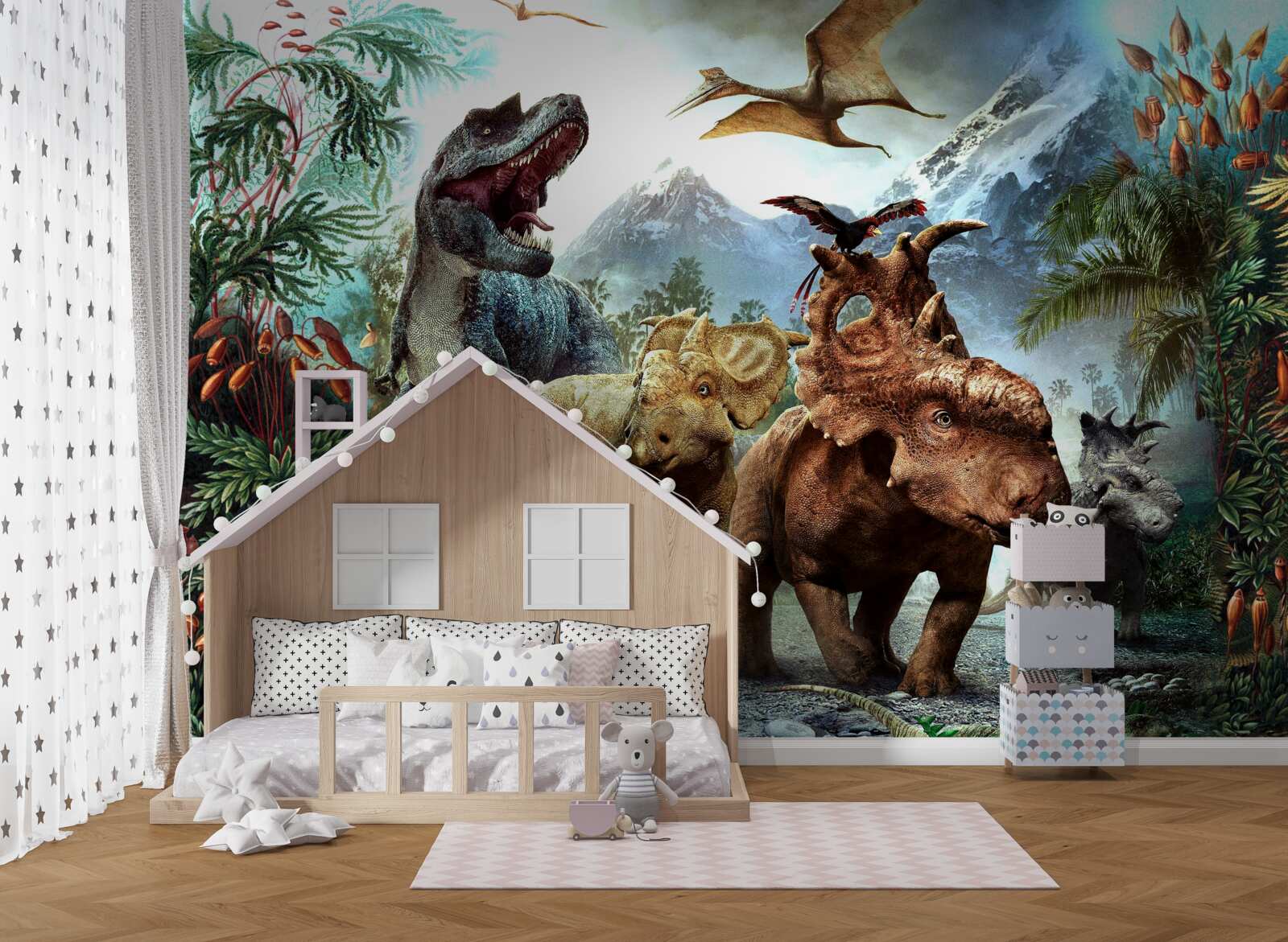 Fototapeta Jurské dinosaury