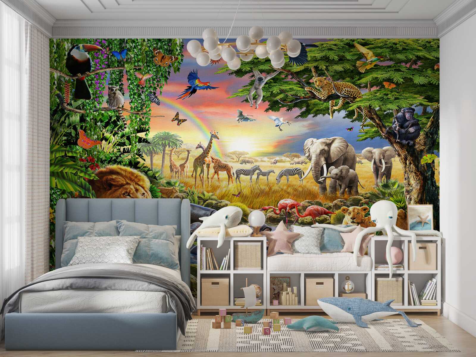 Fototapeta džungľa v knihe