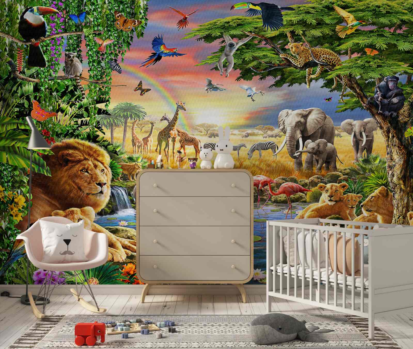 Fototapeta džungľa v knihe