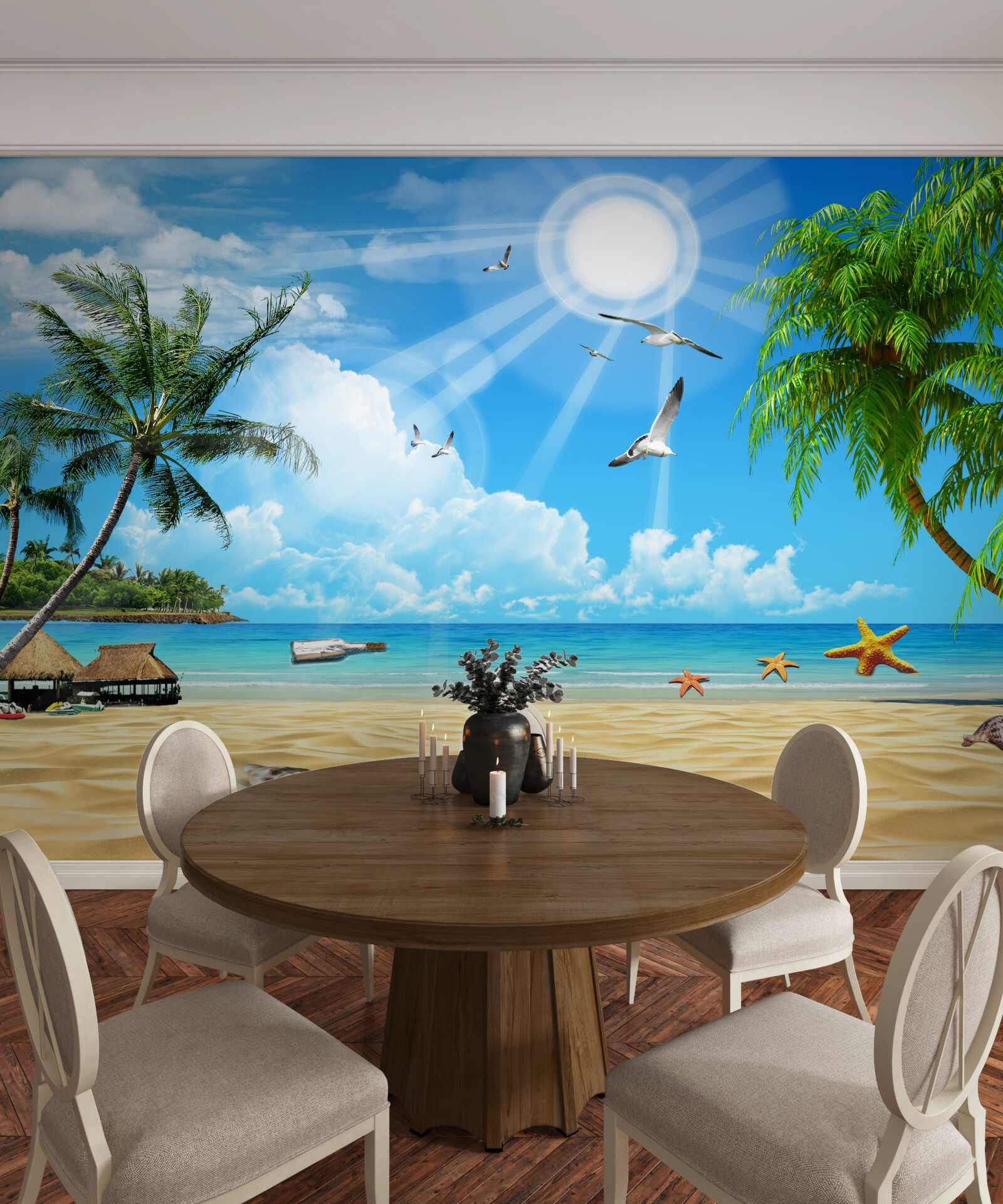 Fototapeta pokojné útulné miesto pri vode