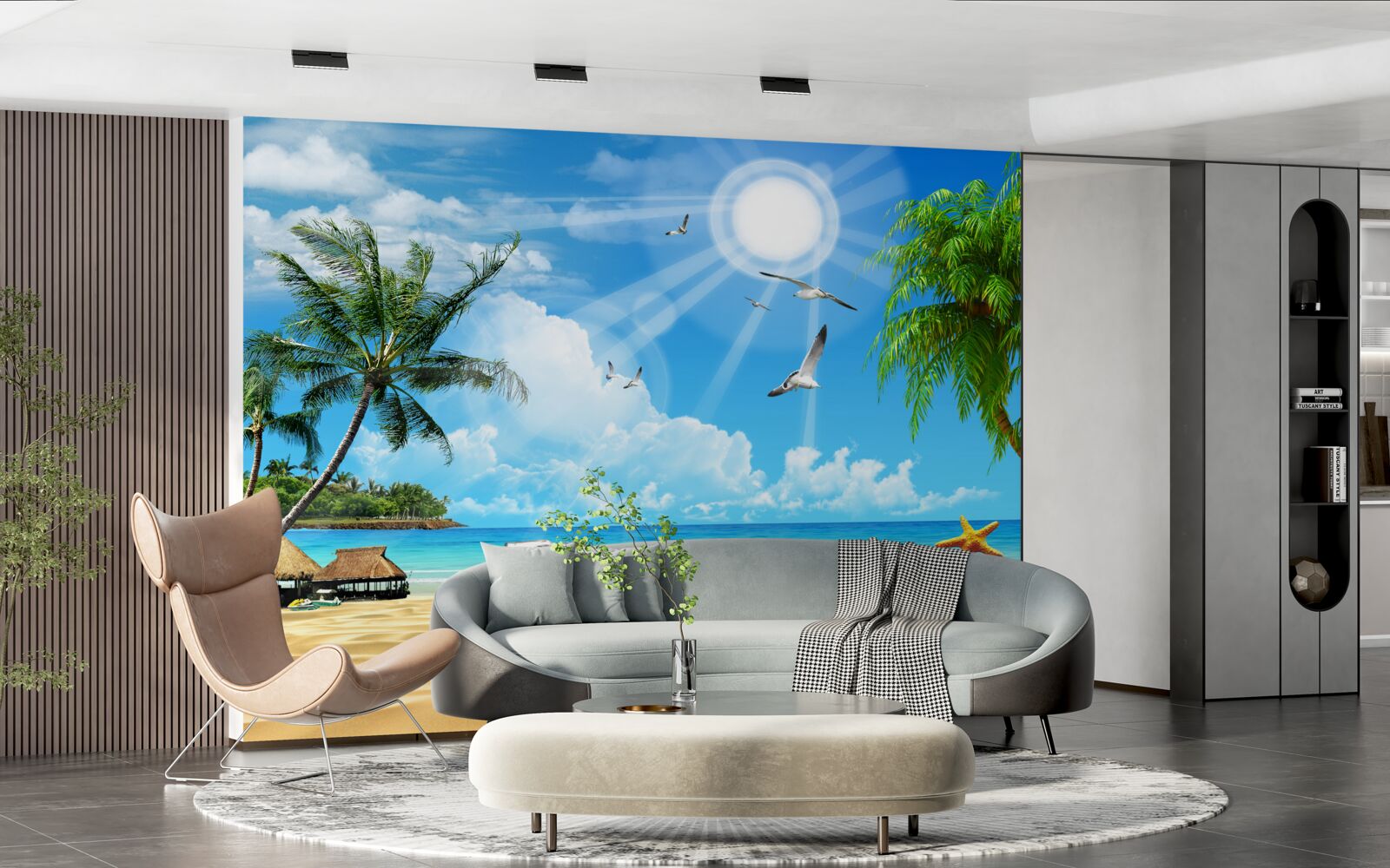 Fototapeta pokojné útulné miesto pri vode