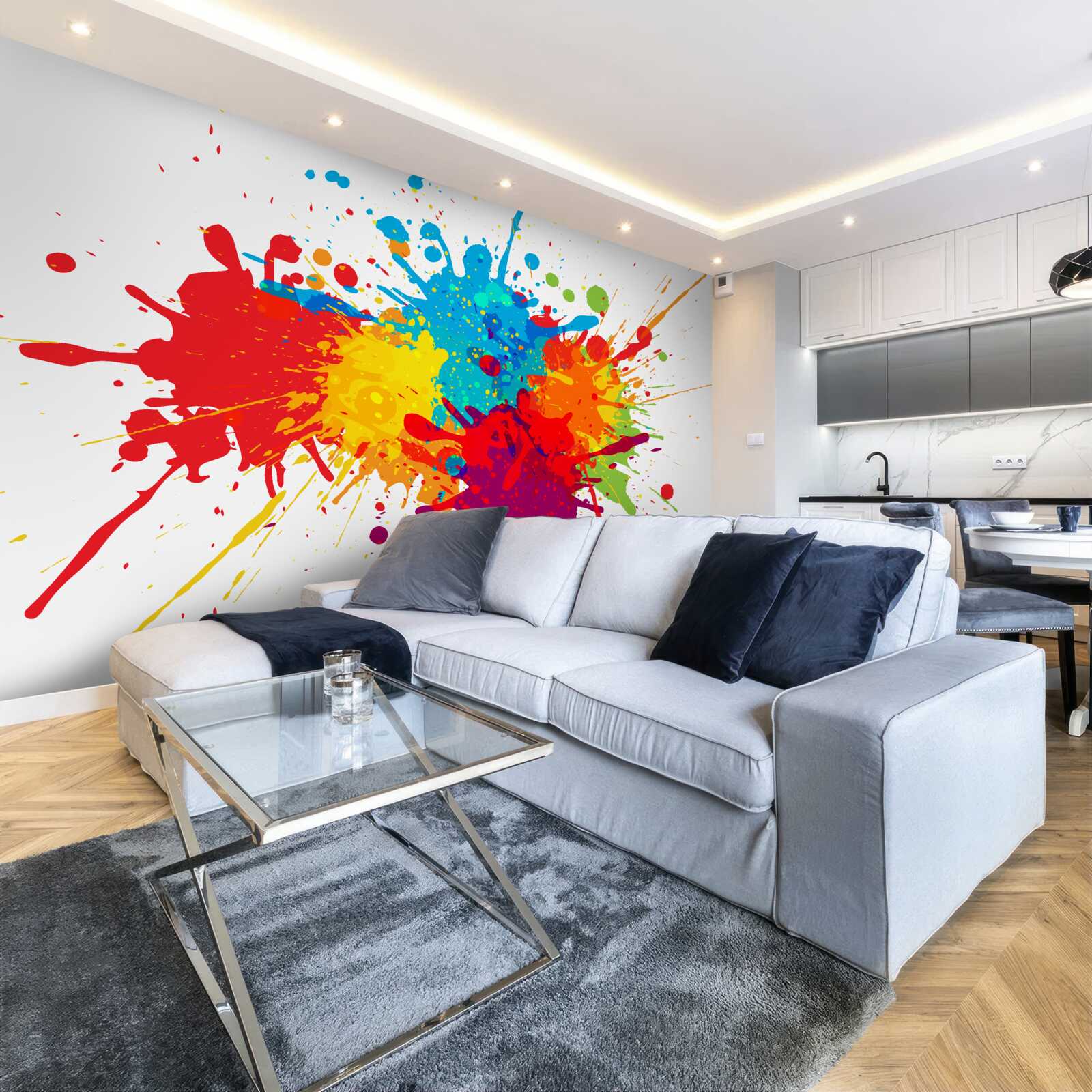 Fototapeta výbuch jasných odtieňov