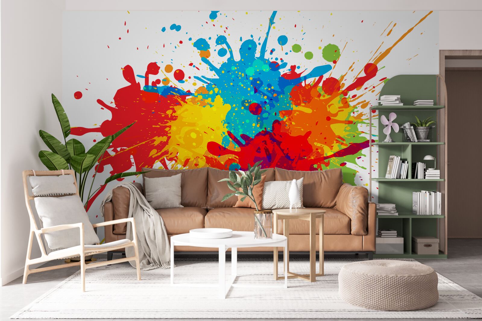 Fototapeta výbuch jasných odtieňov