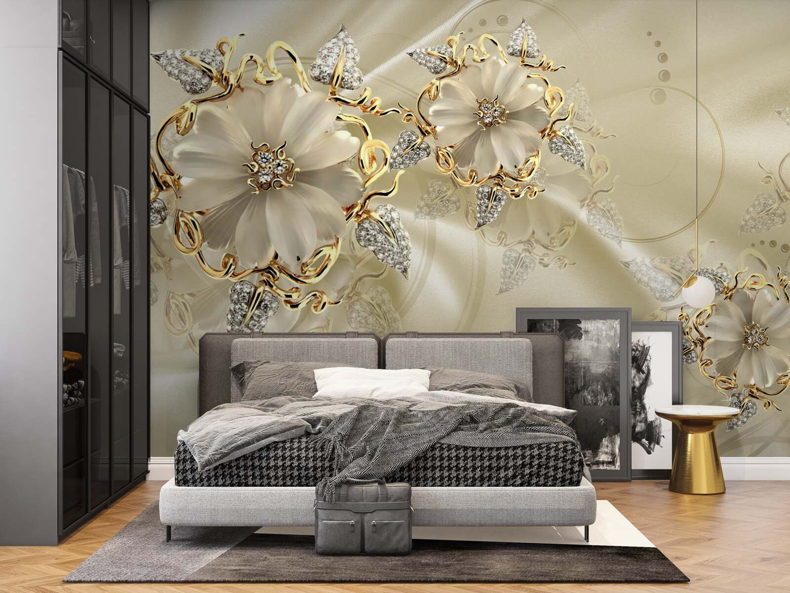 Fototapeta fascinujúca brošňa z drahých kovov