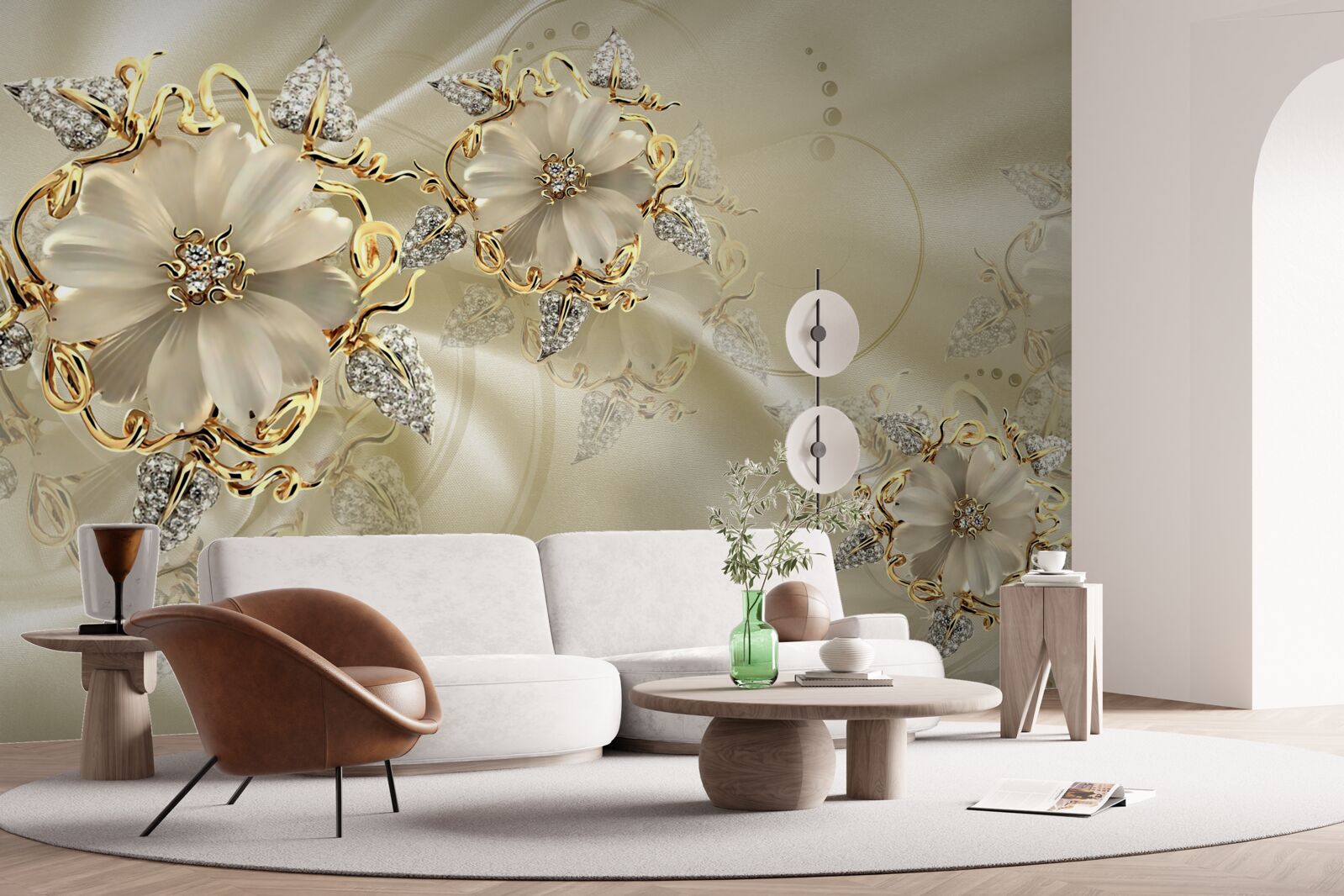 Fototapeta fascinujúca brošňa z drahých kovov